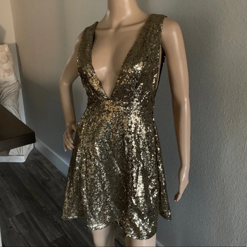 Sequin dress!